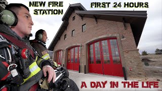 First 24 Hours in a New Fire Station  A Day in the Life [upl. by Reviel]