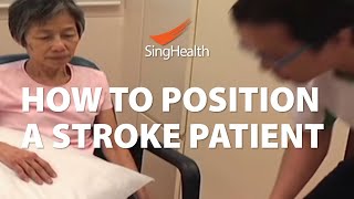 How To Position A Stroke Patient [upl. by Dweck221]