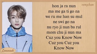 NCT U  Know Now Easy Lyrics [upl. by Uol924]