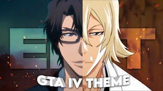 Aizen x Urahara  GTA IV Theme Edit [upl. by Mendel]